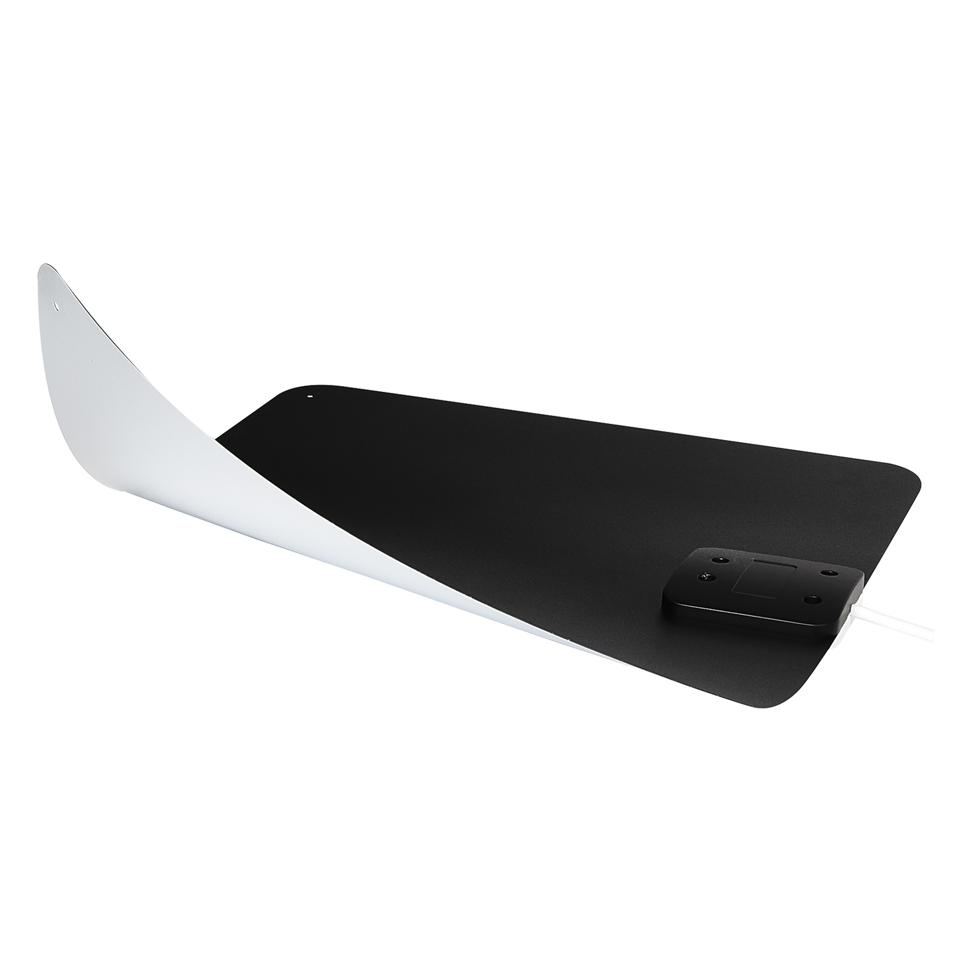 RCA Amplified Indoor Flat HDTV Multi-Directional Antenna — Up to 65-Mile Range, 360Â° Design, NextGenTV Compatible, Model# ANT1170E